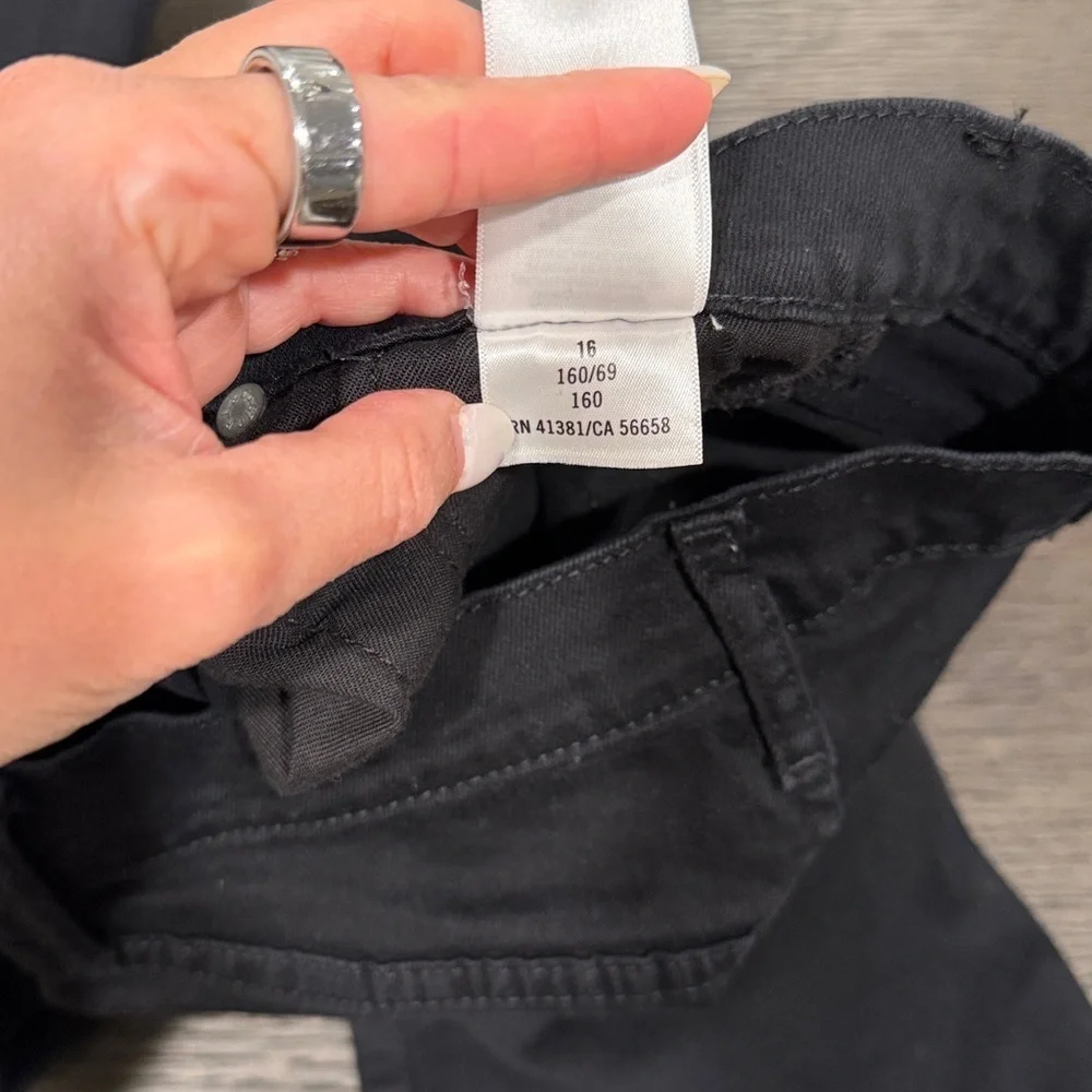 Ralph Lauren kids Dark Black Skinny Jeans